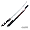 Black Katana with Dragon