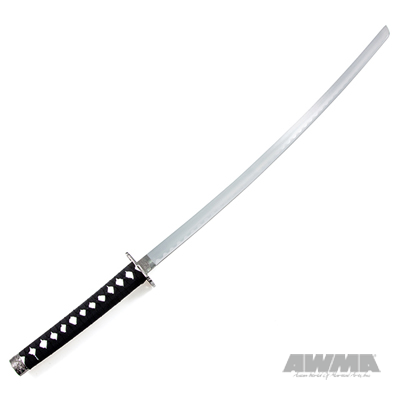 Black Katana with Dragon