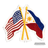 Crossed Flags Patch