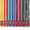 ProForce® 1.5&quot Double Wrap White Stripe Karate Belt