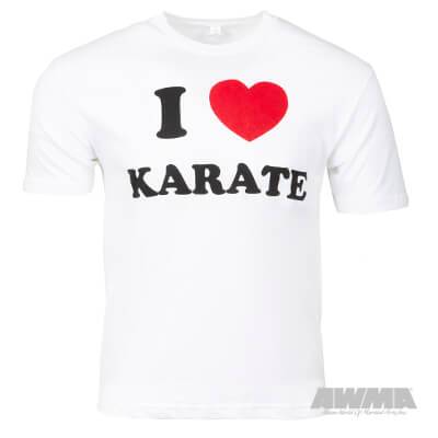 I Love Karate Youth T-Shirt