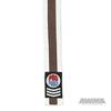 ProForce® II 1.5&quot Single Wrap Color Striped White Karate Belt