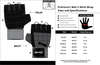 ProForce® Fitness Workout & Weight Lifting Gloves - Mens Wrist Wrap